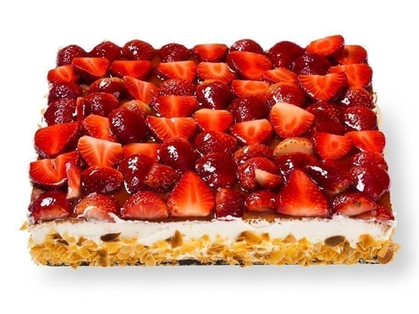 Aardbeivruchtentaart